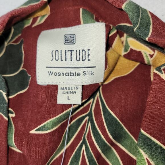 Vintage Hawaiian Shirt Mens Sz Large Lot of 5 Rayon Linen Silk NWT Y2k Summer - Picture 8 of 12